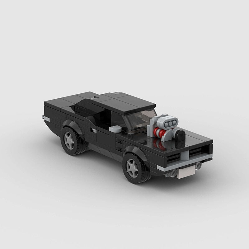 Kids Car Toy | Black Lego Car Toy | Creative Toy